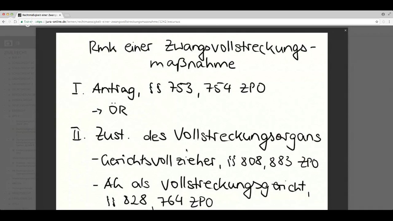 Crashkurs ZPO II