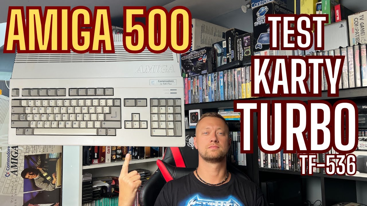 Kolejna rozbudowa Amigi 500 - KARTA TF 536 i felerna stacja dyskietek.