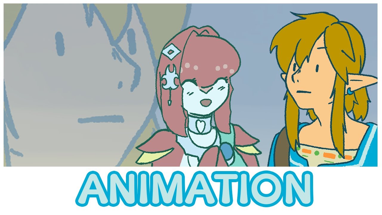 Mipha's Secret Diary dialogue animated