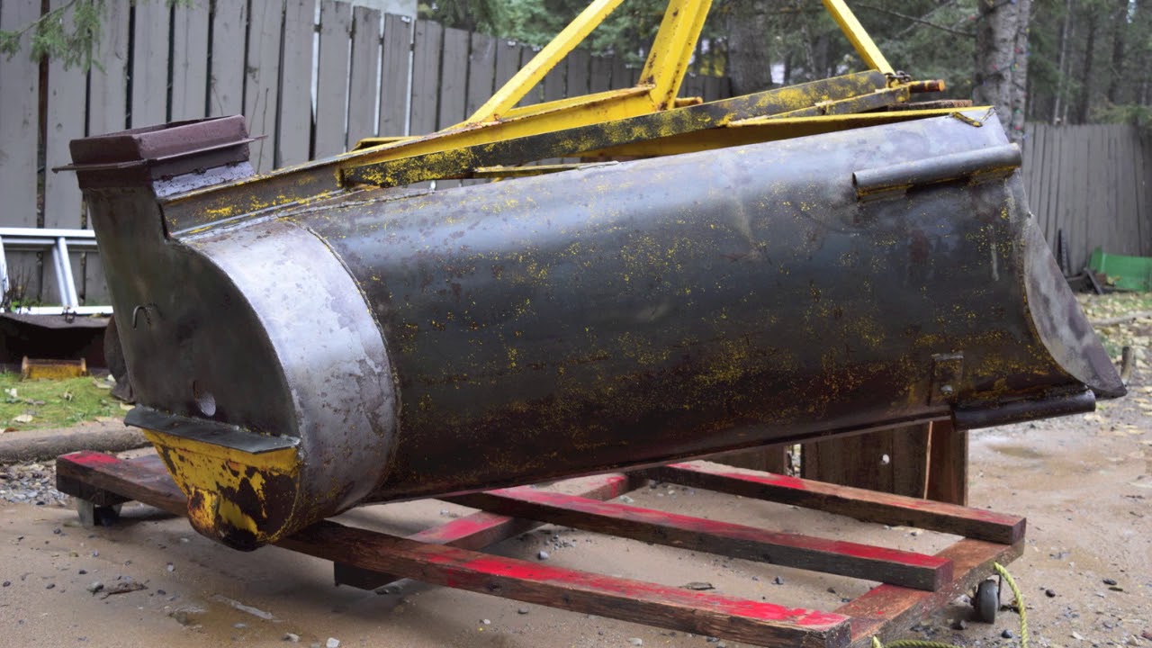 7 foot Erskine Snowblower Part 1 of the re-hab.