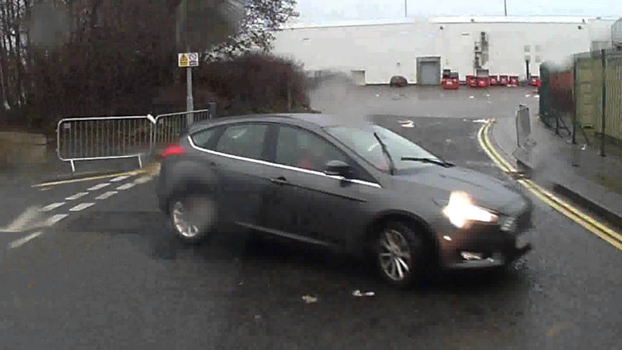 Bad driver's in Fort Kinnard Edinburgh.