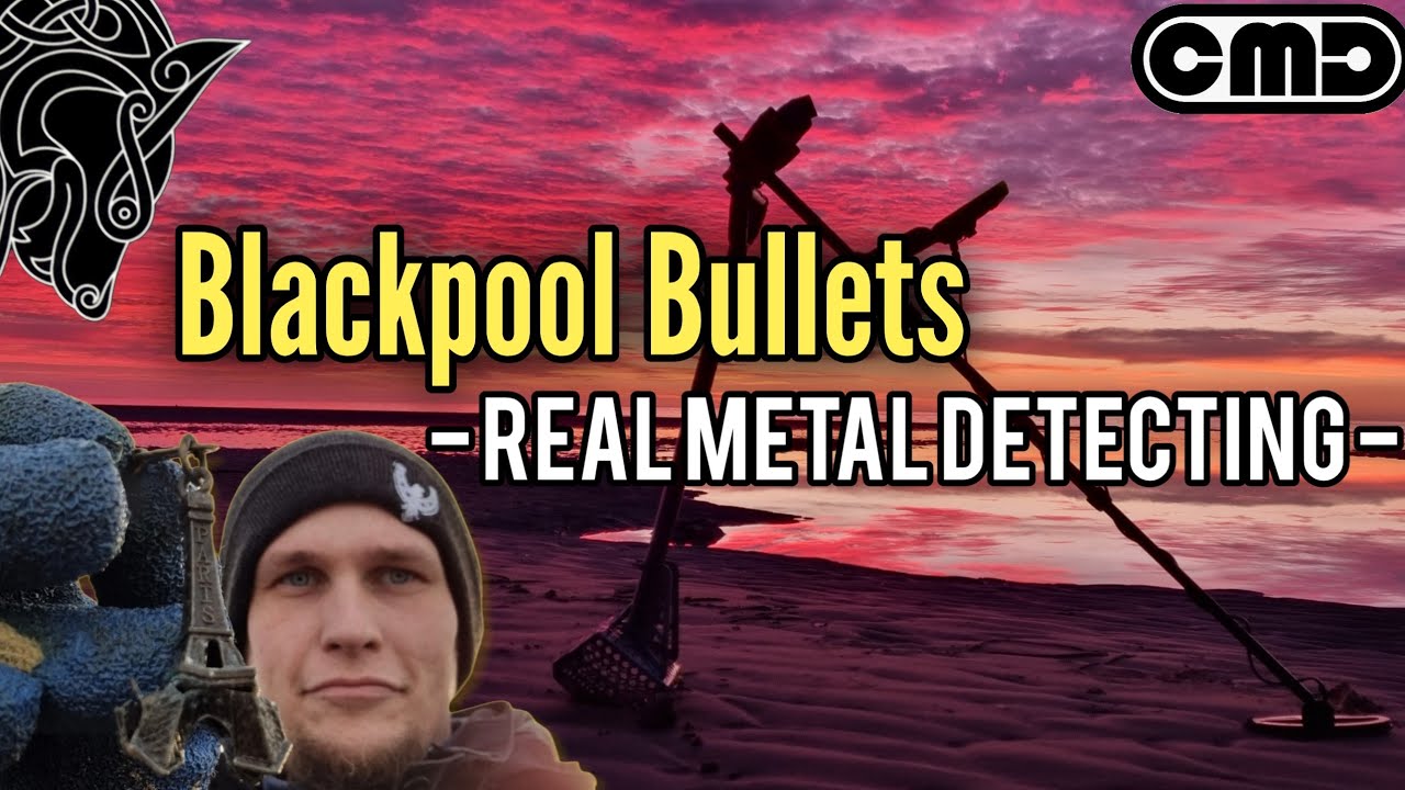 There's so many bullets on Blackpool Beach! | Metal Detecting UK | Minelab