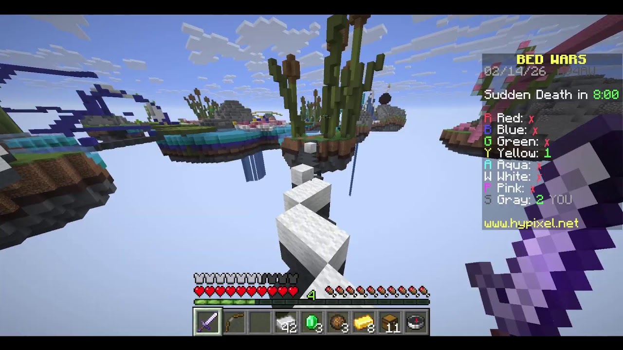 Woke minecraft Valentines day