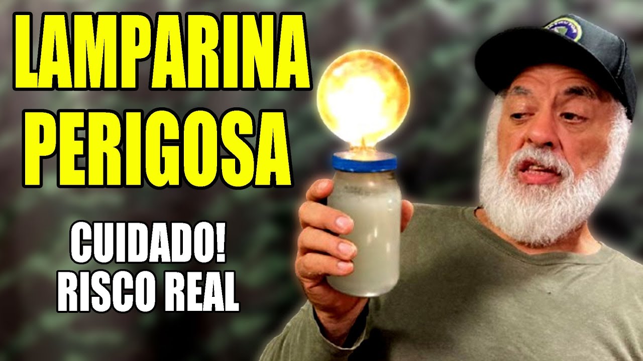 A Lamparina Mais Perigosa do YouTube – Não Faça Isso em Casa - TESTE REAL
