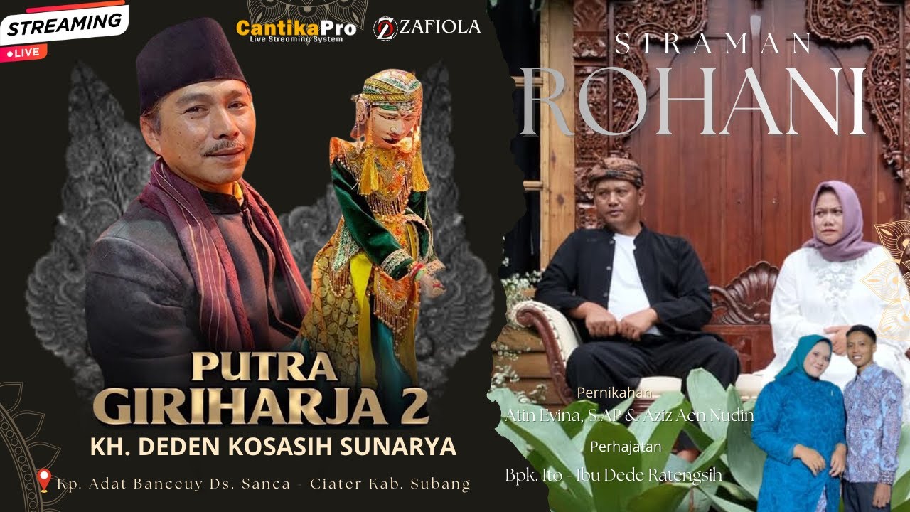 🔴LIVE SIRAMAN ROHANI || ATIN EVINA, S.AP & AZIZ AEN NUDIN || BANCEUY-SUBANG | Minggu, 11/01/2026