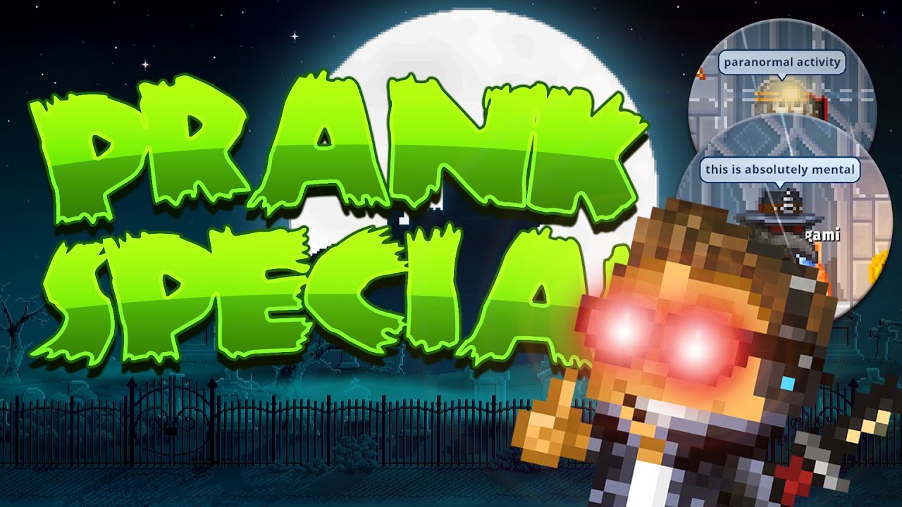 Pixel Worlds is HAUNTED! - Developer pranks players! - Halloween Special!