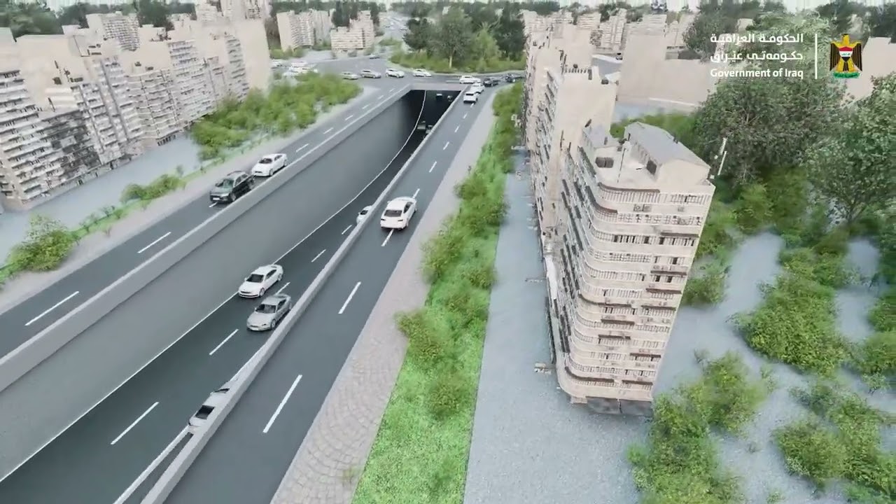 إطلاق الاعمال التنفيذية لمشروع جسر الكريعات على نهر دجلة