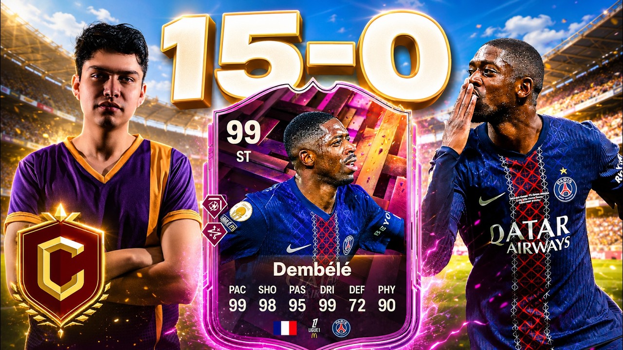 DEMBELE ULTIMATE REWIND 99 EN FUT CHAMPIONS | FC 26 ULTIMATE TEAM