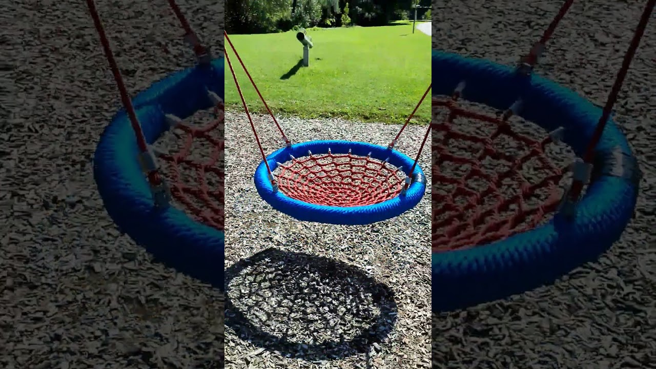 Kinder Spielplatz Spiderman Netz Schaukel