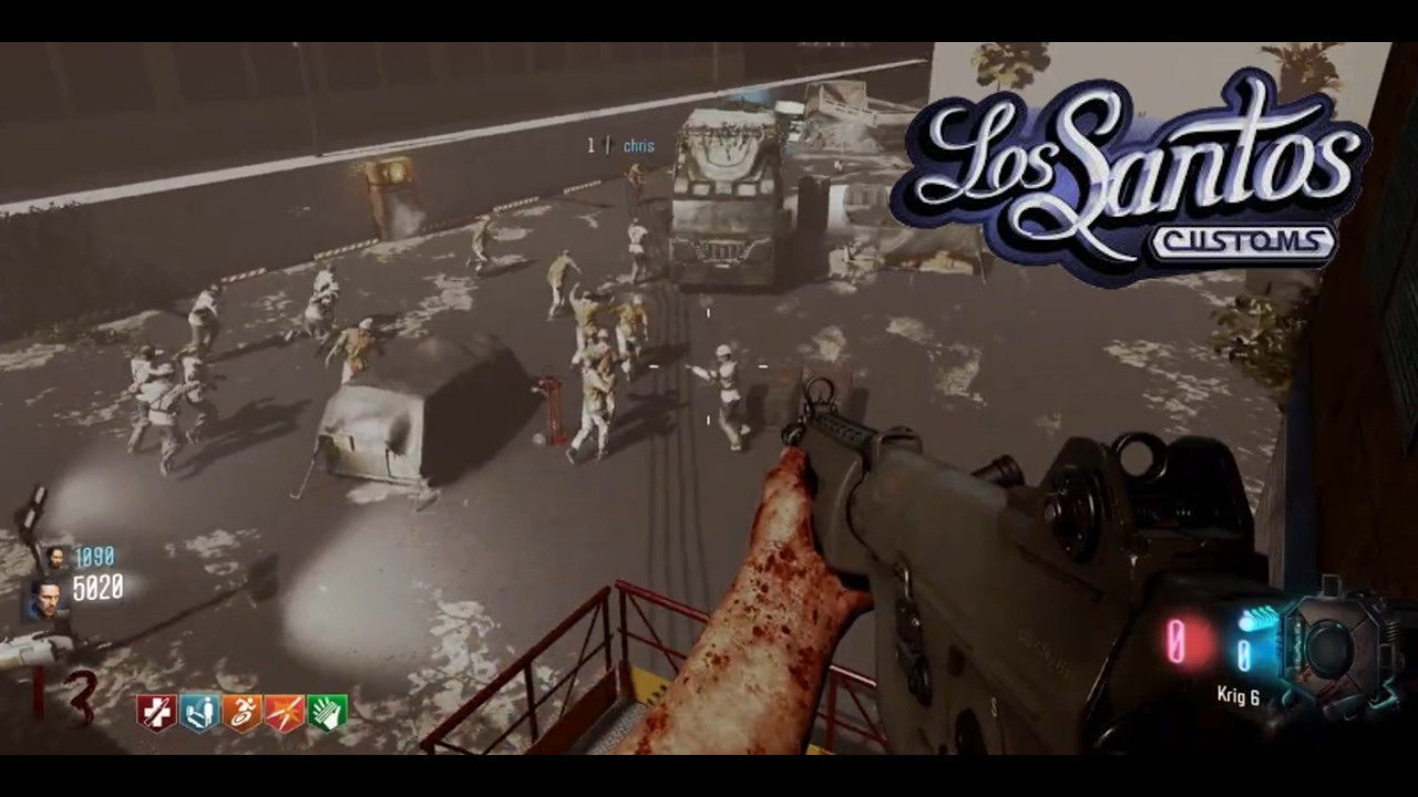 Los santos customs, in cod zombies?!