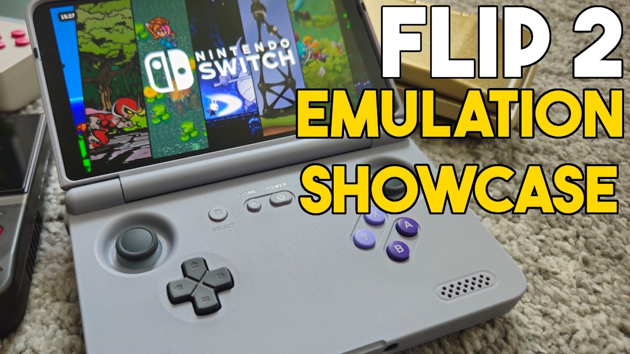 Retroid pocket FLIP 2 Emulation Showcase ( PS2, PSP, GC, WII, STICH...)