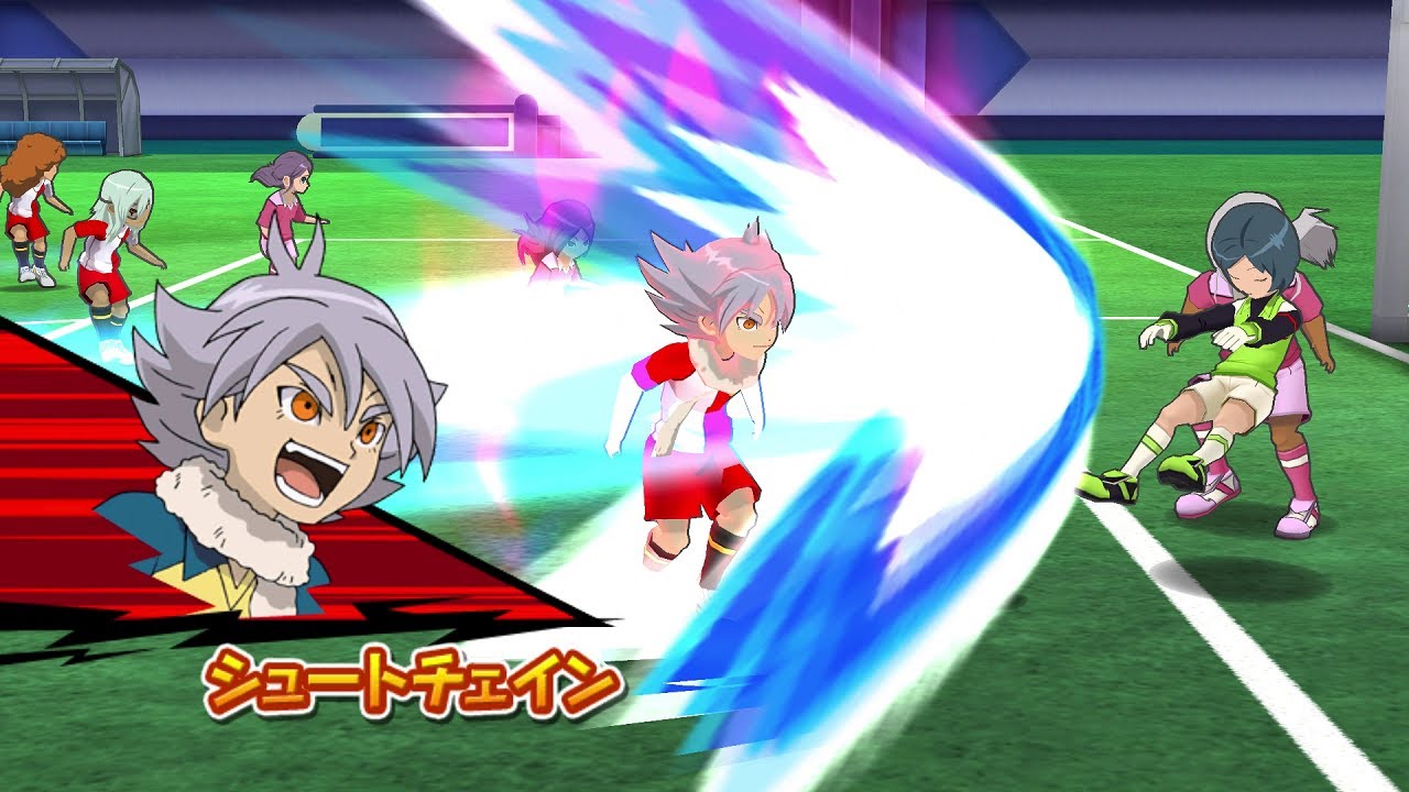 Inazuma Eleven Go Strikers 2013 Inazuma Japan Vs Inazuma Girls Wii 1080p (Dolphin/Gameplay)