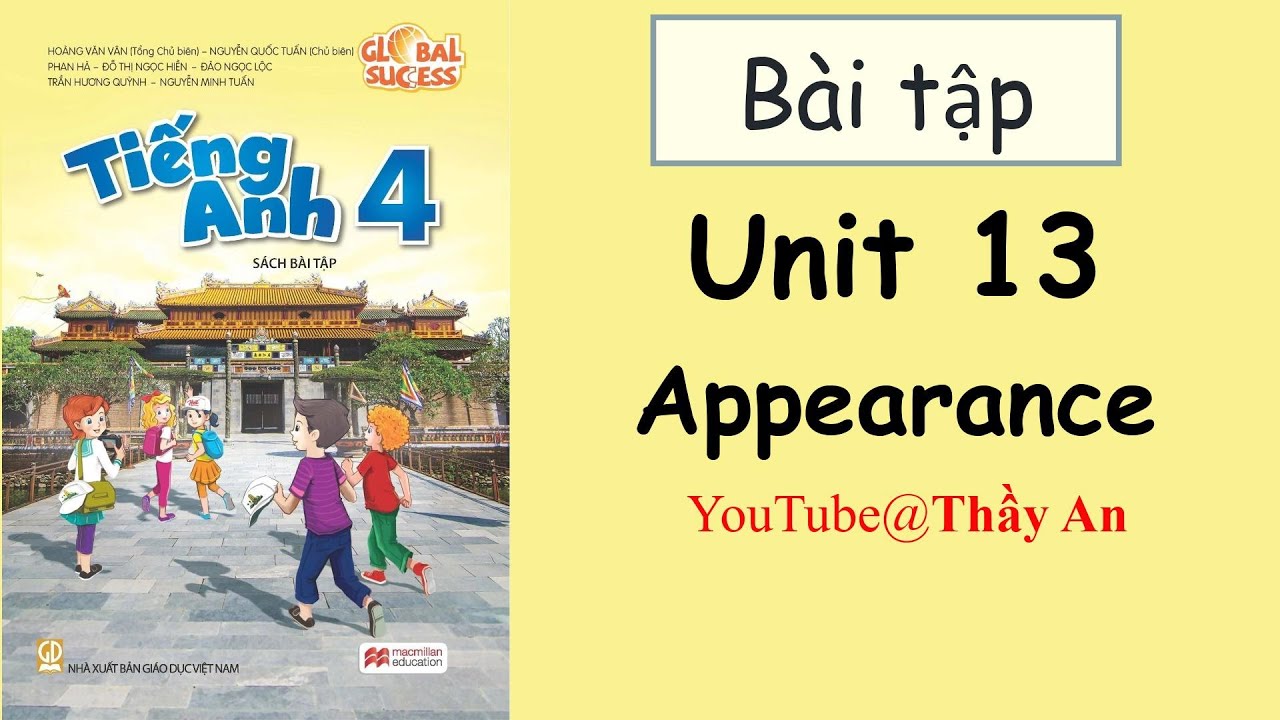 Unit 13. Appearance [Sách Bài Tập] | Tiếng Anh 4 Global Success 2023 - 2024