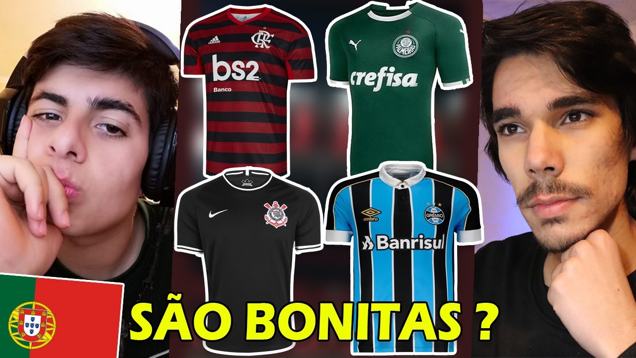 O meu amigo REAGIU às camisas do BRASILEIRÃO ! (c/@GamesteelTM)