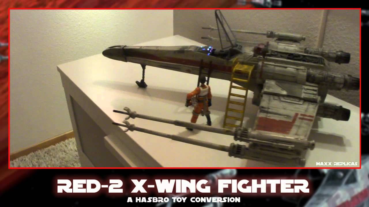 STAR WARS - RED2: X-WING FIGHTER - Hasbro Toy Mod.