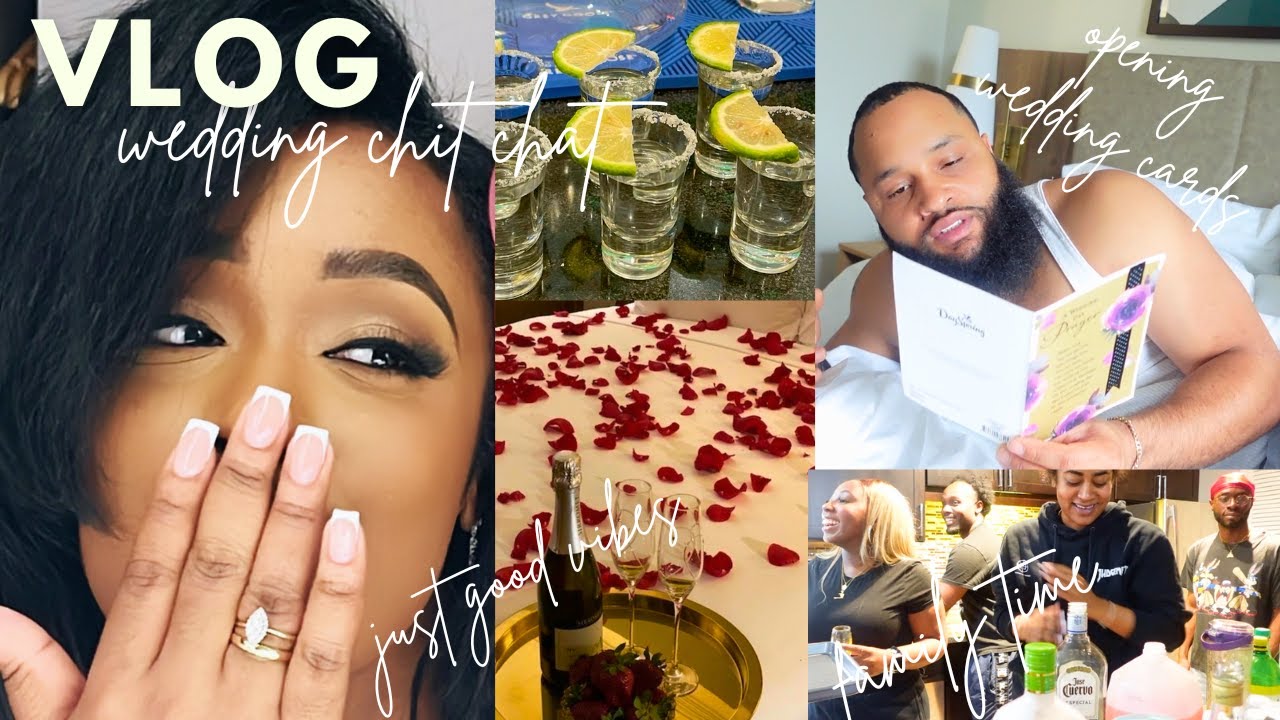 VLOG- Opening wedding Gifts w / Hubby & spending time with Family  & MORE💍