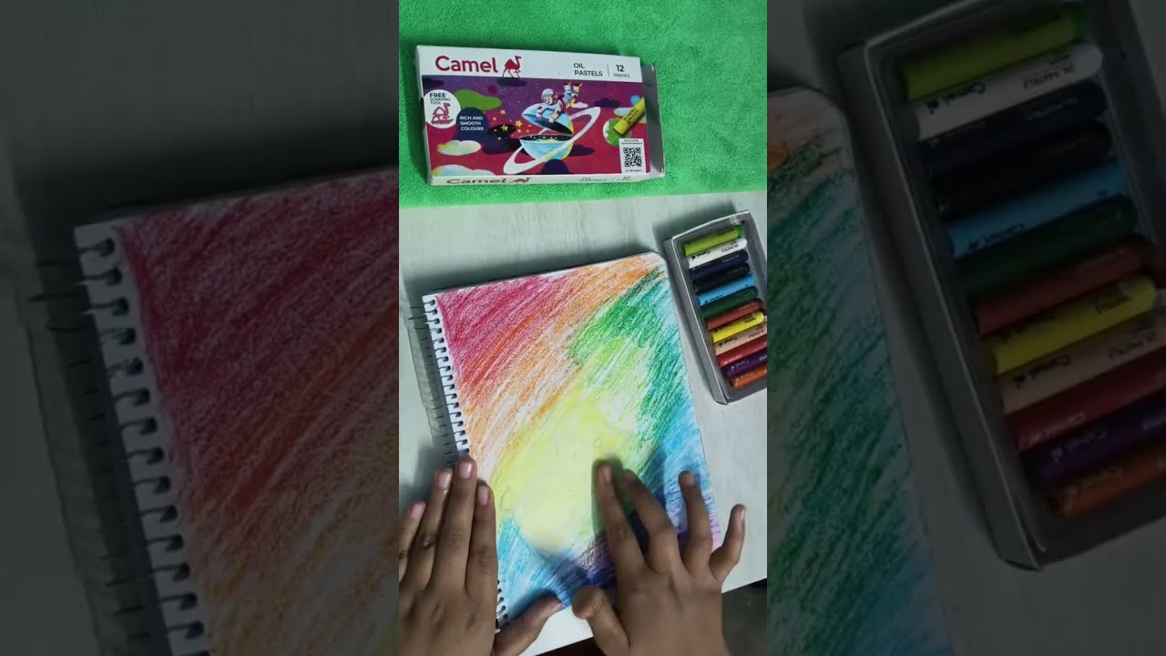 holi special radha krishna oil pastel painting #live #livestrem #liveart #livedrawing  #beginners 