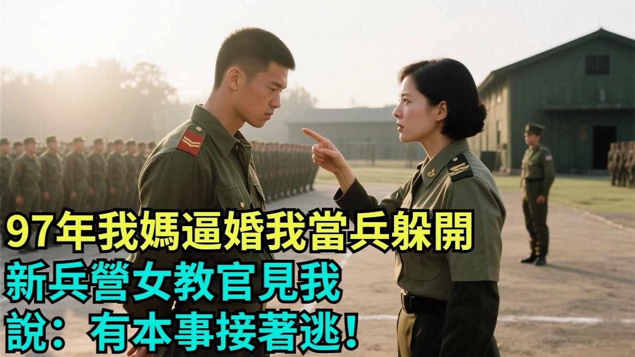 97年我媽逼婚我當兵躲開，新兵營女教官見我，說：有本事接著逃！#真實故事#案件#奇聞#故事#奇聞觀察室#奇聞#真相#奇聞軼事#談笑娛生