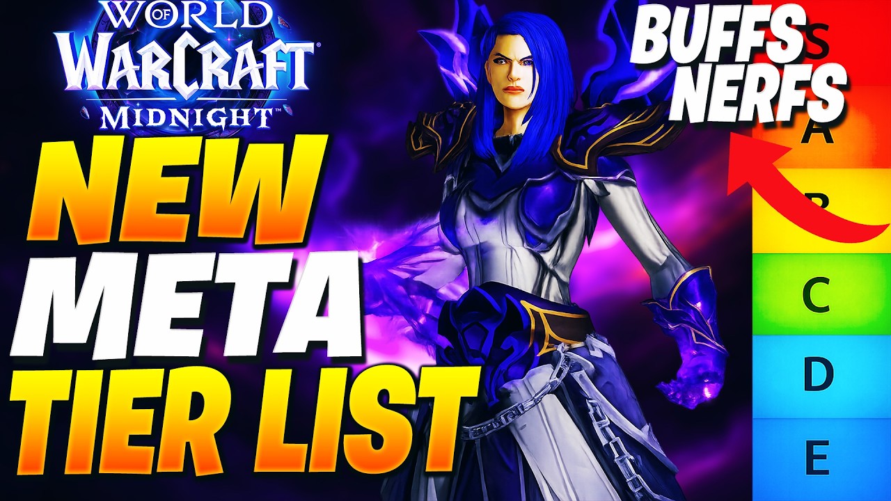 RANKING ALL BEST CLASSES AFTER BIG M+ BUFFS! WoW Midnight Tier List (NEW META)