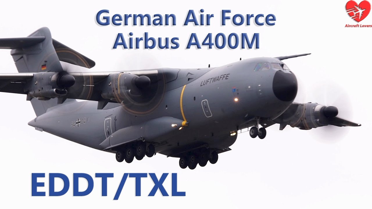 German Air Force A400M│Landing @ Germany, Berlin-Tegel TXL│07.03.17