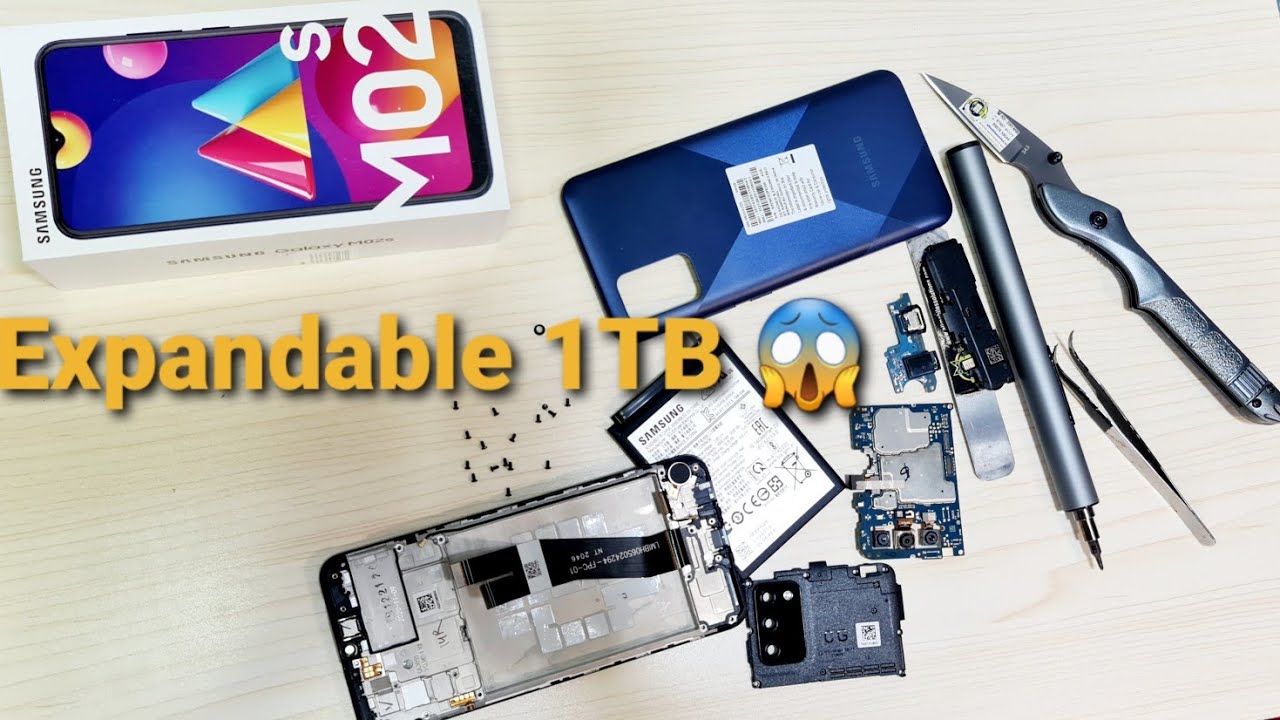 Samsung Galaxy M02s Teardown | Galaxy M02s Disassembly | 1TB Expandable | Crawford Market |AMS-Hindi