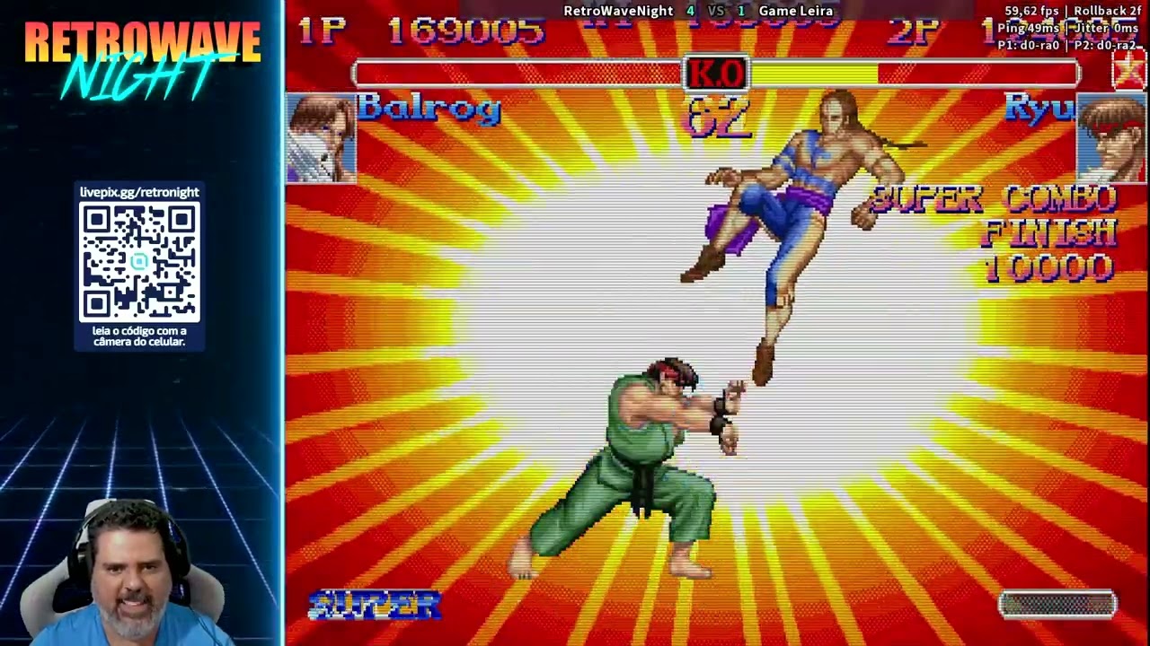 Super Street Fighter 2 X (RetroWaveNight vs Game Leira)