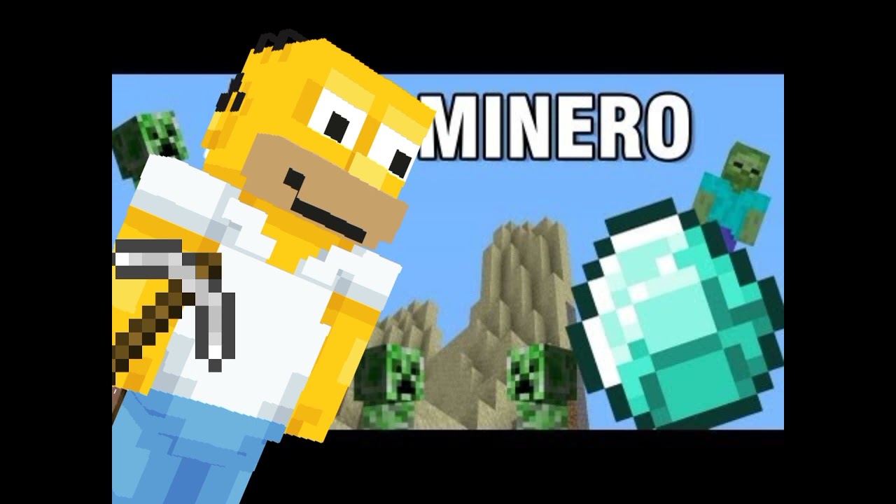 Homero Simpson- MINERO de Rubius- ( Ai cover)