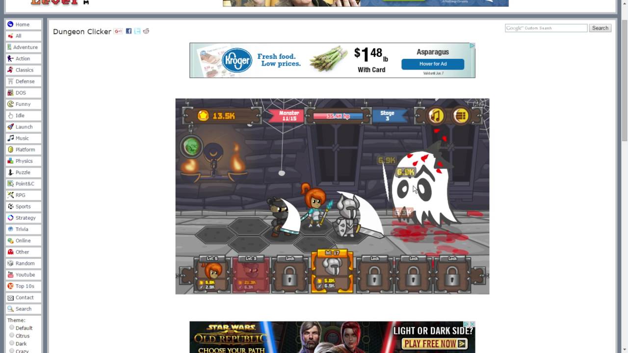 Dungeon Clicker Part 1- An Important Question