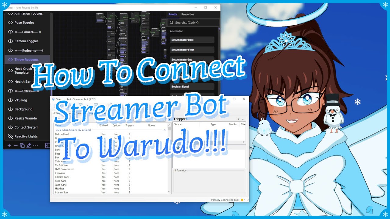 How To Connect Streamer.Bot To Warudo!!!