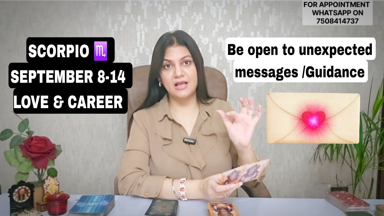 SCORPIO ♏️ वृश्चिक राशि BE OPEN TO GUIDANCE 🌠 SEPTEMBER 8-14 LOVE & CAREER WEEKLY HOROSCOPE ❤️ 🦋 