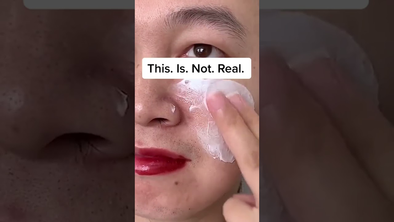 Have you fallen for these pore videos? #porevacuum #porecleaner #hydrafacial