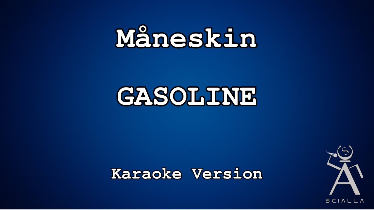 Måneskin - Gasoline (KARAOKE)