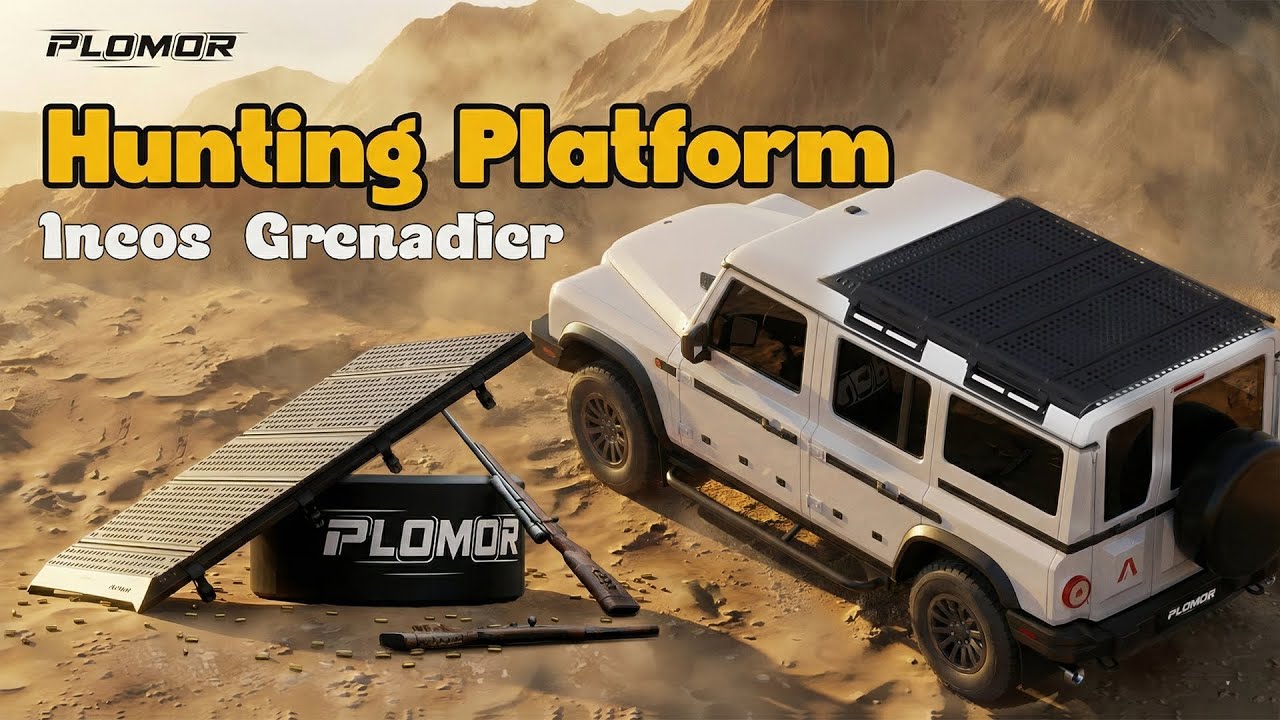 The Ultimate Modular Roof Rack for INEOS Grenadier | PLOMOR Hunting Platform Installation & Review