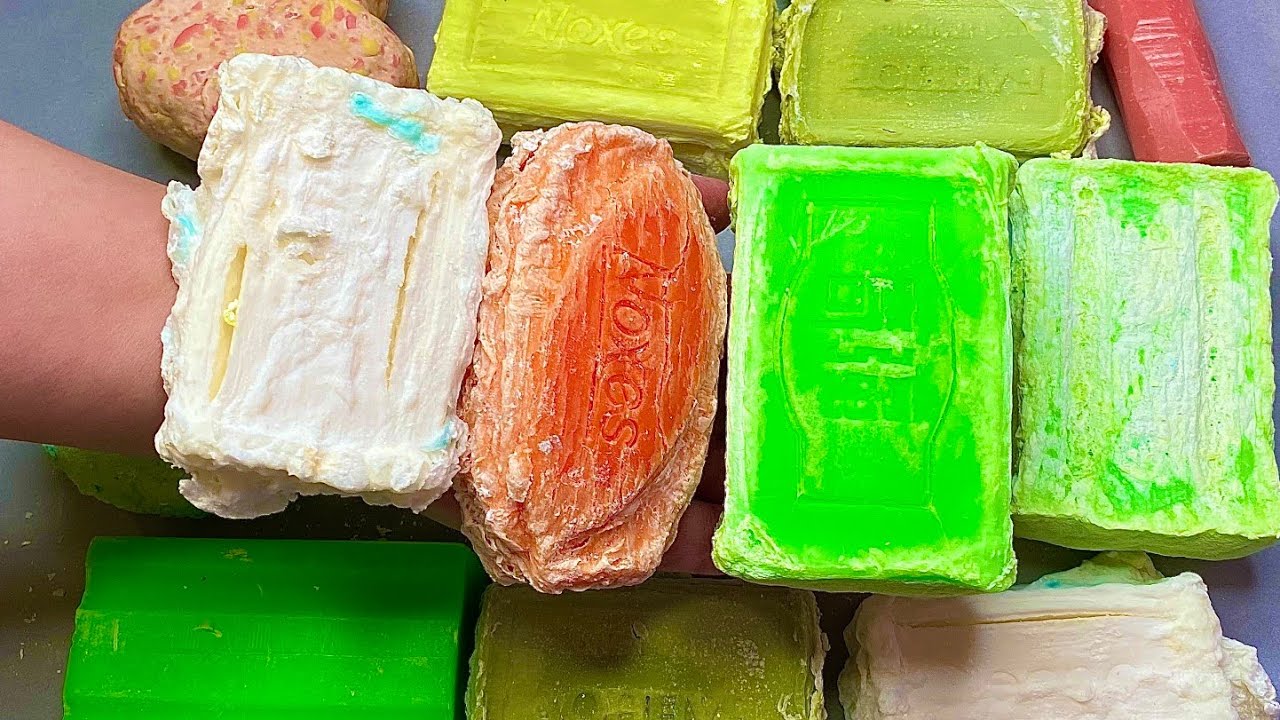 ASMR Soaked Soap Cutting for Sleep & Relaxation | Satisfying Soft Soap Sounds
