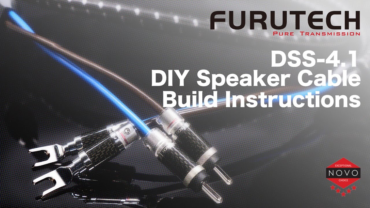 Furutech DSS-4.1 DIY speaker cable build guide