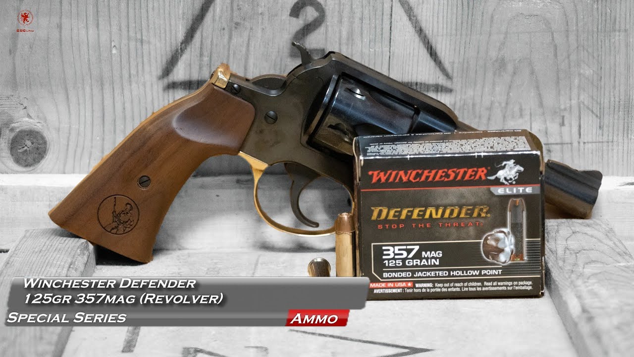 Тест револьвера Winchester Defender 125gr 357mag