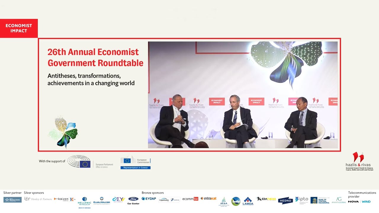 Evangelos Mytilineos, Chairman and CEO of #MYTILINEOS, 26th Annual Economist Government Roundtable