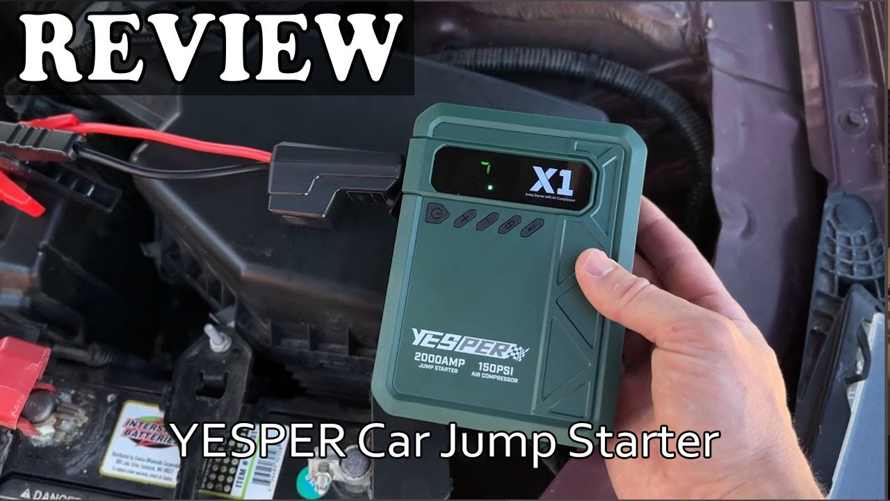 YESPER Car Jump Starter - Testing & Review