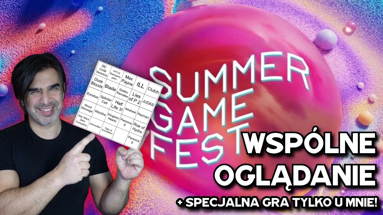 Oglądamy Summer Game Fest 2026 i testujemy BINGO! Oraz nowa gra TYLKO u mnie!