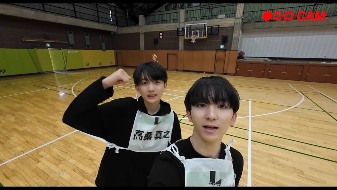 【Lienel】 みんなでバスケットボール🏀〜AREA SD撮影の裏側公開〜