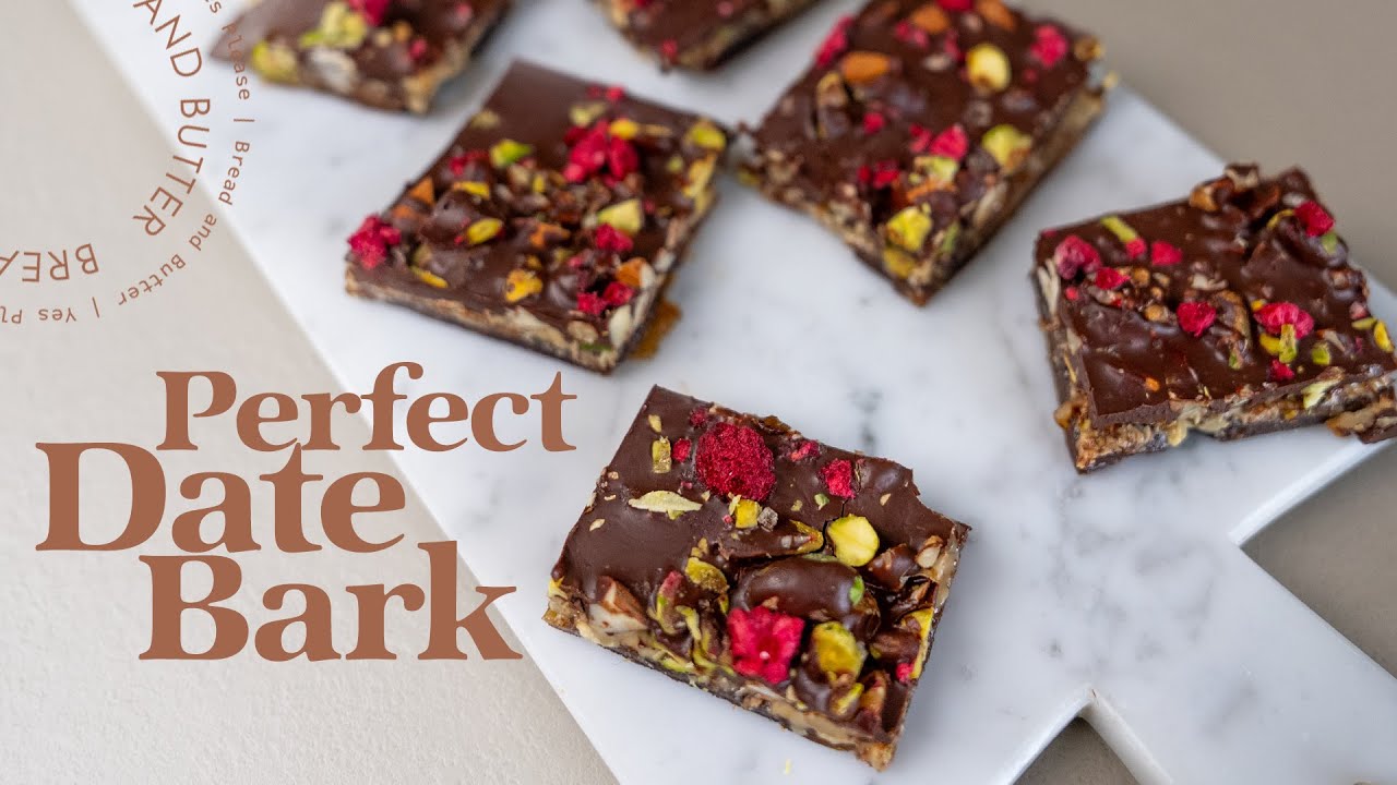 Perfect Date Bark | Viral Dessert Recipe