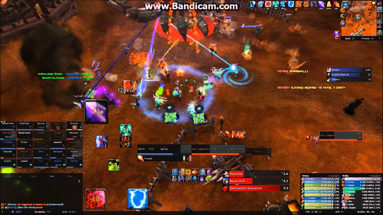 Wuvius 25 Heroic Iron Juggernaut - Fire Mage PoV