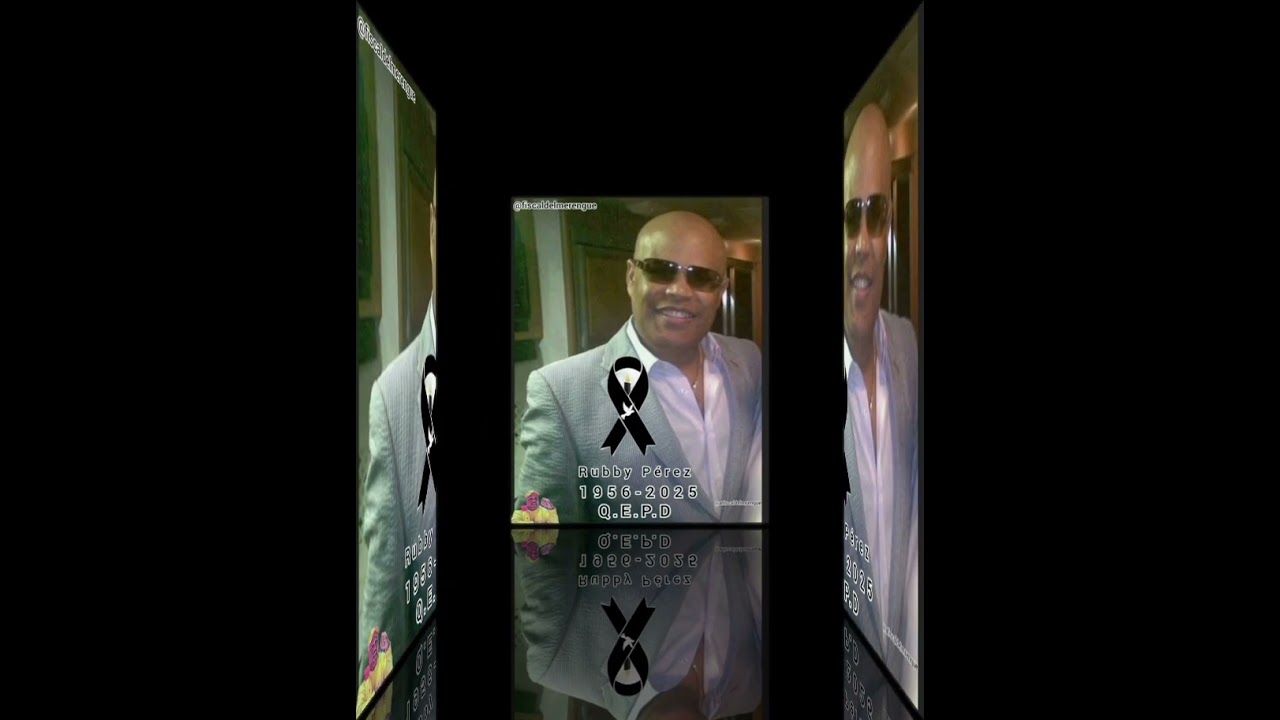 Q.Q.E.P.D  RUBBY PÉREZ .Roberto Antonio Pérez Herrera.1956-2025