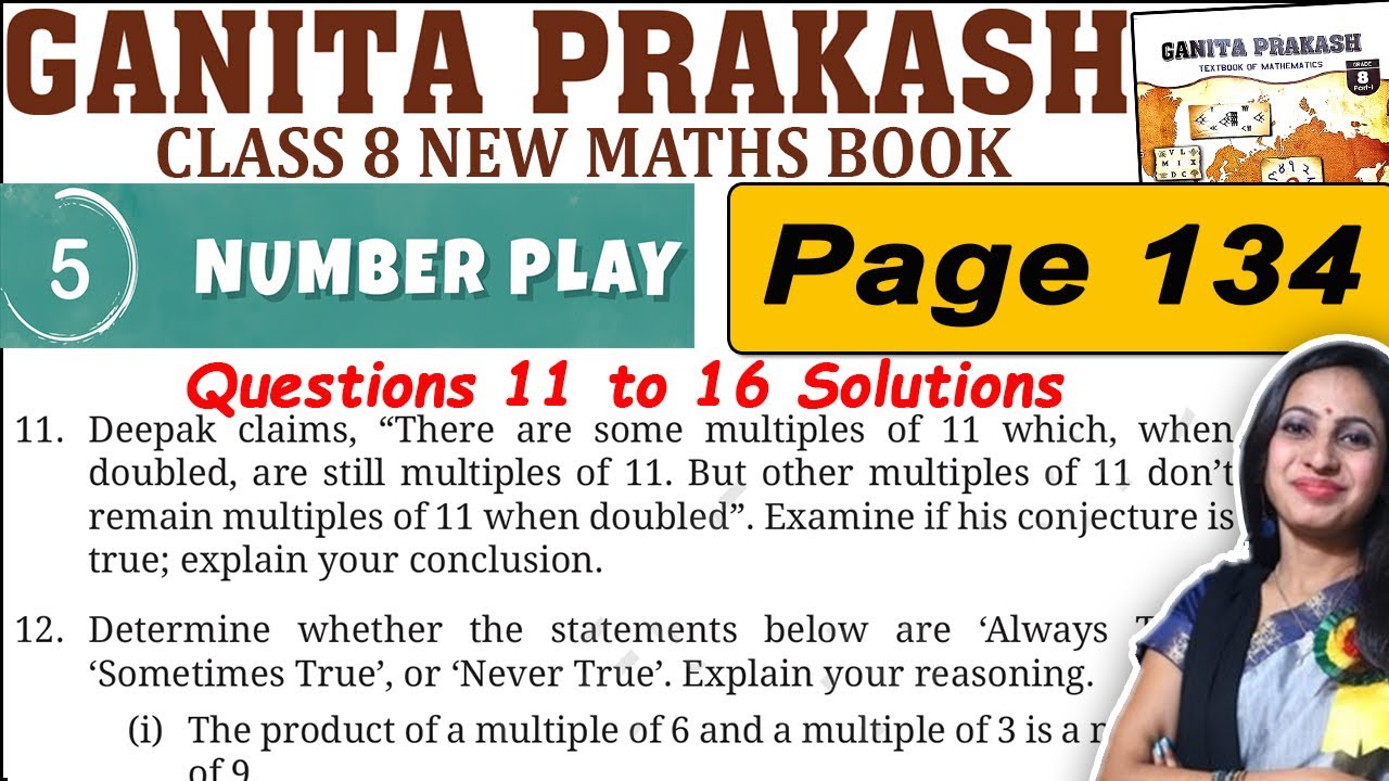Class 8 Maths Ganita Prakash Solutions | Chapter 5 Number play | Page 133 & 134 Figure it out