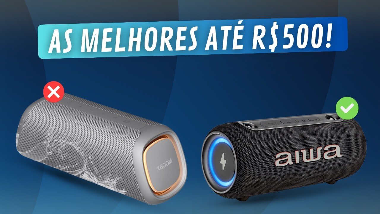 TOP 5 Melhores Caixas de Som Bluetooth Custo Benefício Até 500 Reais em 2026 ( NÃO ESCOLHA ERRADO )