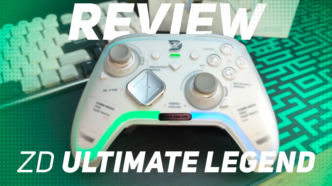ZD Ultimate Legend - O VERDADEIRO CONTROLE ELITE! AN&Aacute;LISE / VALE A PENA?