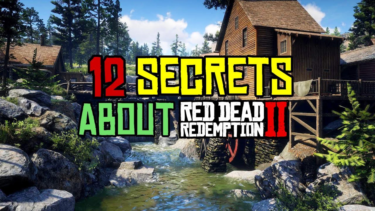 12 SECRETS That Are Very Hard To Find in Red Dead Redemption 2 | Part 9
