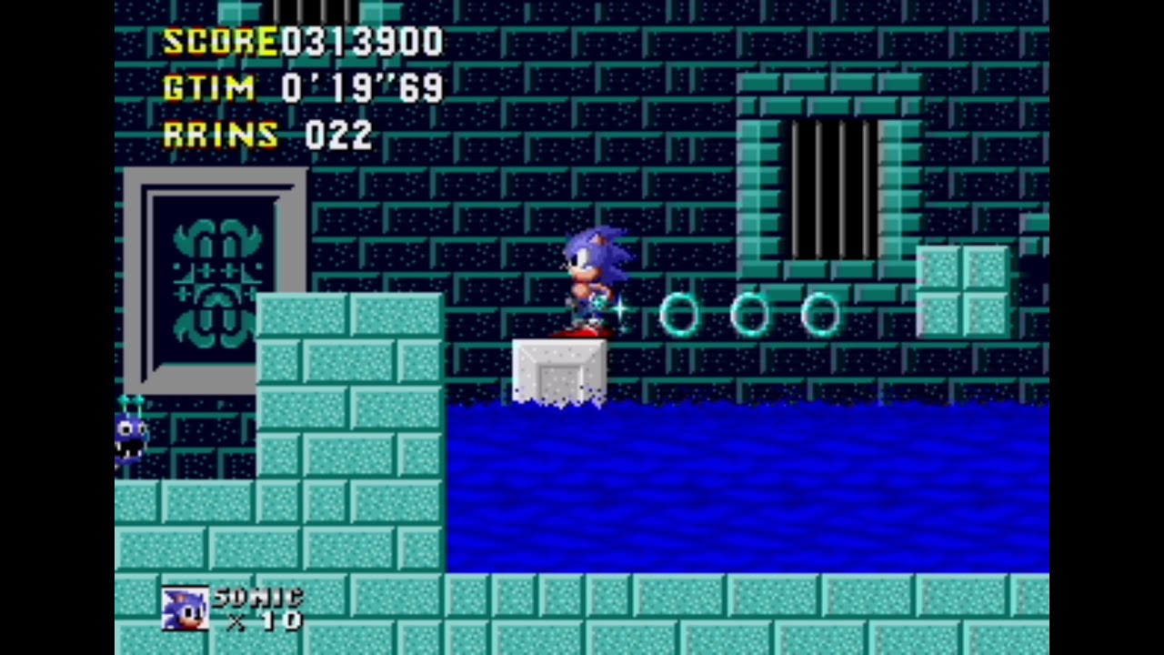 Sonic Hack Longplay - Sonic on the Lokette Island (Fixed Port)