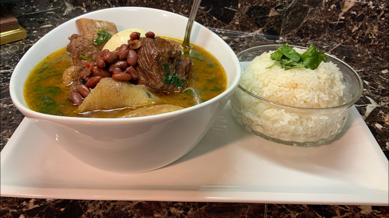 Sopa de frijoles con costilla de res 🐮👨‍🍳😋 | Antojitos Ktrachos y mas