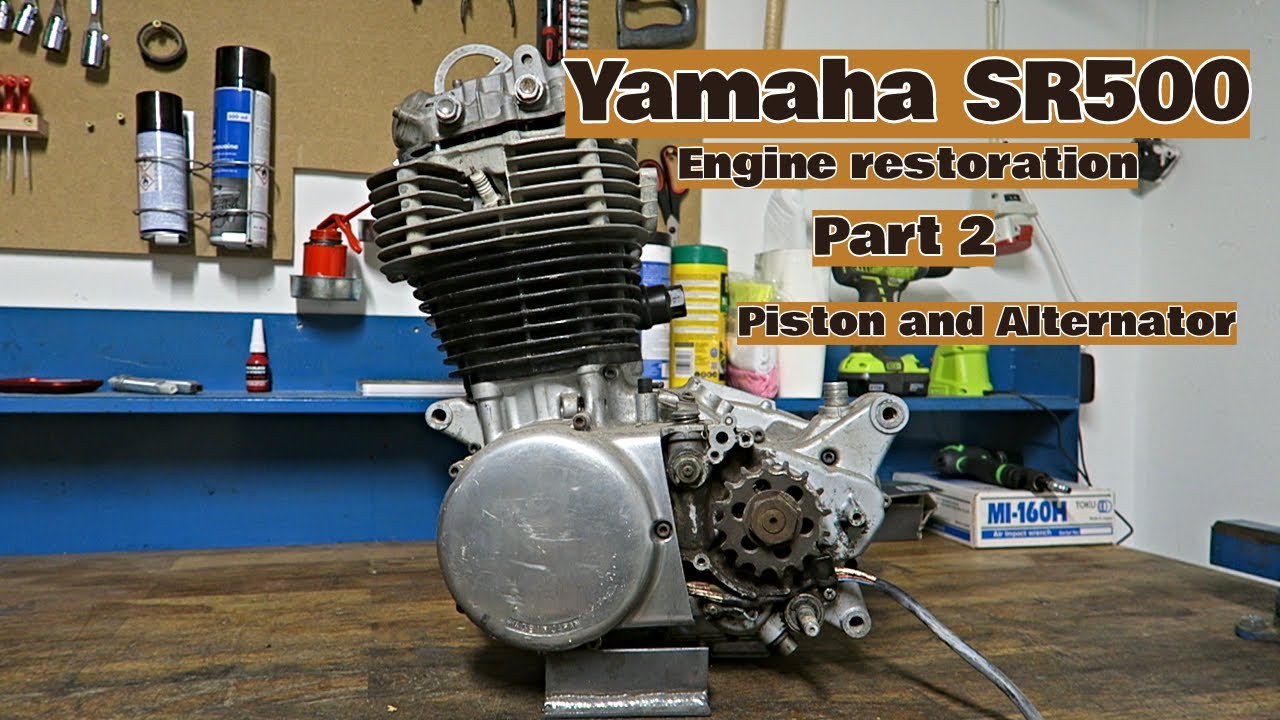 Yamaha sr500 - Engine restoration, part 2